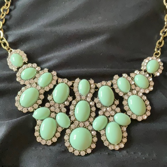 20” Goldtone Beaded,Rhinestone Necklace 💚🔥❤️🔥💕🔥 - Picture 3 of 5